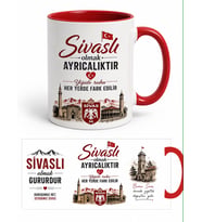 Sivaslılara Özel Baskılı Bardak