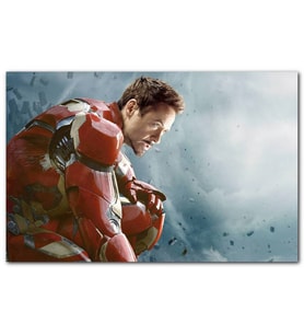 Cakatablo Yenilmezler Iron Man Tony Stark Oturan Pozu