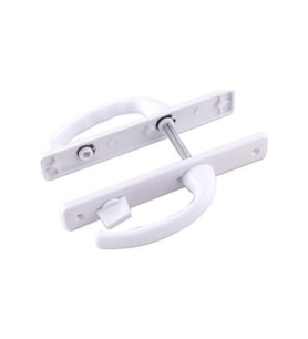 POŞETLİ BANYO-WC - KİLİTLİ BEYAZ PVC KAPI KOLU