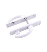 POŞETLİ BANYO-WC - KİLİTLİ BEYAZ PVC KAPI KOLU