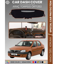 DACIA LOGAN 1 (2004-2012) Torpido Örtüsü Ön Göğüs Koruma Torpido Koruma Çatlamayı Engeller Tam Uyum