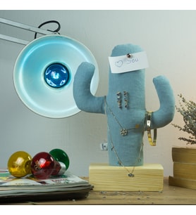 Kayigo Cactus XL Lavanta Dolgulu Notluk Mavi