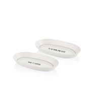 The Mia Daily Tunes Oval Servis 2li Set 29cm