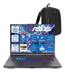 Asus Rog Strix G16 G614JVR 14. Nesil Intel I9-14900HX 64GB Ddr5 1tb SSD RTX4060/8GB 140W 16 Inç (1920 x 1200, Wuxga) 165Hz IPS WIN11HOME Gaming Bilgisayar WN3095H23+ZETTAÇANTA