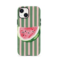 iPhone 13 Vorian Çift Katmanlı MagSafe Kılıf Watermelon Postcard