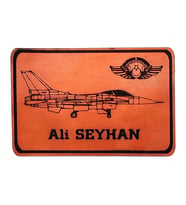 F16 Figting Falcon Deri Tulum İsimliği