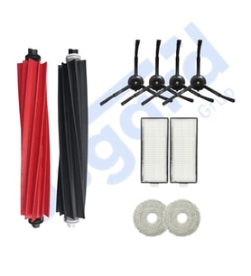 Roborock Q Revo Master Uyumlu 1 Ana Fırça 4 Yan Fırça 2 Filtre 2 Mop