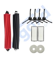 Roborock Q Revo Master Uyumlu 1 Ana Fırça 4 Yan Fırça 2 Filtre 2 Mop