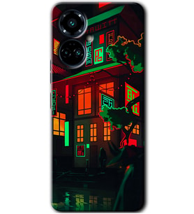 Tecno Camon 19 Pro Kılıf HD Desen Baskılı Kılıf - China Street