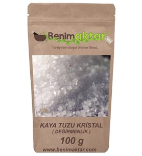 BenimAktar Çankırı Kaya Tuzu Kristal 100 Gr