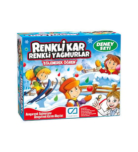 Ca Games Renkli Kar Renki Yağmurlar Deney Seti 5218