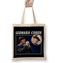 Leonard Cohen Tribute Montage Bez Çanta Uzun Saplı