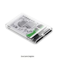 CODEGEN CODEGEN 2.5" USB 3.0 CDG-HDC-30T Sata Harddisk Kutusu Şeffaf