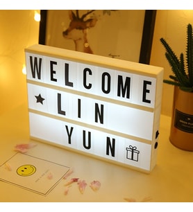 Konyax A5 Led Işıklı Yazı Panosu Lightbox