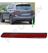 Tiguan Sol İç Arka Tampon Reflektörü 5NA945106A