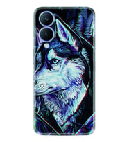 Vivo Y17S Kılıf Silikon Desen Özel Seri Dog Eyes 1761