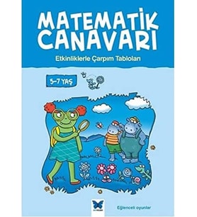 Matematik Canavarı - Etkinliklerle Çarpım Tabloları 5-7 yaş