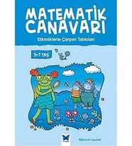 Matematik Canavarı - Etkinliklerle Çarpım Tabloları 5-7 yaş