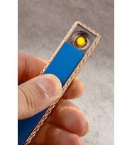 Çift Taraflı Usb Şarjlı Dokunmatik Alevsiz Elektronik Çakmak