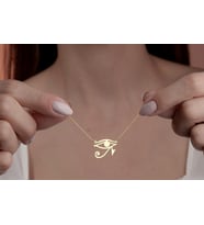 Ra'nın Gözü Kolye, Horus'un Gözü Kolye, Mısır Takıları, MİTOLOJİ Kolye