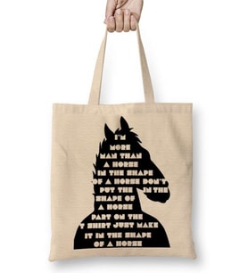 Bojack Horseman 02 Bez Çanta Uzun Saplı