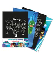 Pjmasks Sihirli Resim Boyama – Ahşap Kalem Hediyeli
