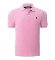 T8561 DEWBERRY ERKEK TSHIRT-DÜZ PEMBE (Karışık)