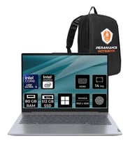 Lenovo Thinkbook 14 Gen 7 Core Ultra 5 125U 80GB Ram 512GB SSD 14" Fhd+ WIN11 Pro 21MR0095TRP437 Notebook + Per4 Çanta