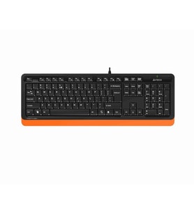 A4 TECH FK10 USB Q Trk Siyah/Turuncu Multimedya Klavye