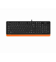 A4 TECH FK10 USB Q Trk Siyah/Turuncu Multimedya Klavye