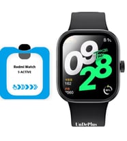Xiaomi Redmi Watch 5 Active Kolay Uygulama Aparatlı Cam Ekran Koruyucu 01 (Renksiz)