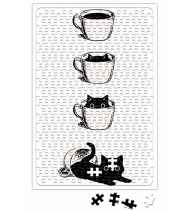 Gato Na Chicara Cat Kedi Puzzle 240 Parça Yapboz