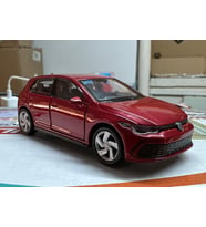 Oyuncak Metal Model Araba 1/36 Çek Bırak VW Golf 8 GTI Kırmızı