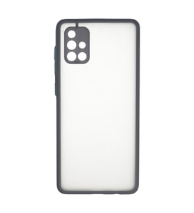 Galaxy A71 Kılıf Montreal Silikon Kapak - Gri