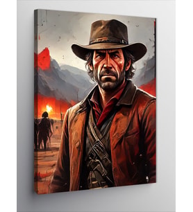 Kanvas Tablo Rdr2