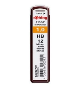 Rotring 0.9 HB Min (30 Tüp / 360 ad uç)