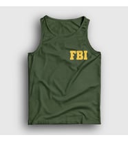 Presmono Unisex Haki Fbi The Blacklist Atlet 183000tt (Haki)