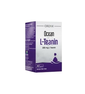 Ocean L-Teanin İçeren Takviye Edici Gıda 200mg 30 Kapsül