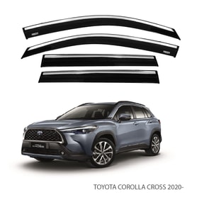 EKİCİLER TOYOTA COROLLA CROSS 2020 SONRASI CROSS KROMLU CAM RÜZGARLIĞI
