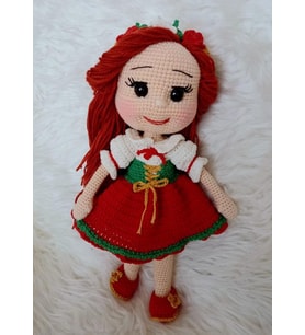 Esin Bebek Amigurumi Organik Oyuncak