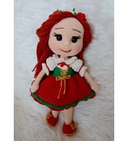 Esin Bebek Amigurumi Organik Oyuncak