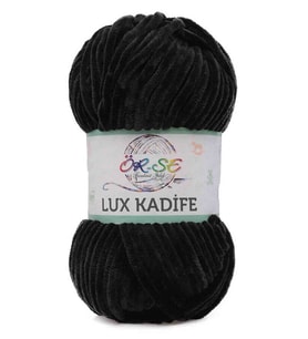 ÖRSE,LUX KADİFE 03179 SİYAH 100 gr 130 mt-1