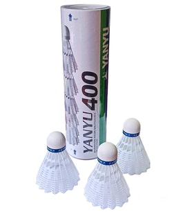 Avessa Bad-400 Badmington Topu 6lı (Beyaz)