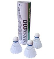 Avessa Bad-400 Badmington Topu 6lı (Beyaz)