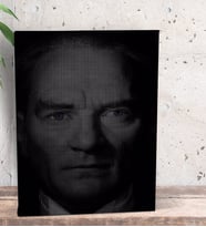 BK Gift Atatürk Temalı Dekoratif Mini Kanvas Tablo 15x20cm-6