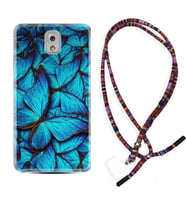 Samsung Note 3 4 5 8 9 20 Ultra 10 Lite Kılıf Boyun Asklı Rasta Silikon Owl 1351