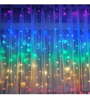 Perde Led 240 Ledli 8 Fonksiyonlu Dekor Lambası RGB