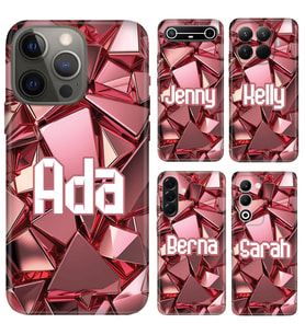 iPhone 7 8 SE 11 12 13 14 15 16 16E 17E Pro Max Plus Air Mini Kılıf YeniSeri Kişiye Özel İsim Yazılı Silikon Kapak Pembe Deco