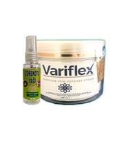 Variflex Varicose Vein Defense Cream 100 ml Varis Giderici Krem + 30 ml Çörek Otu Ağrı Dindirici Yağ