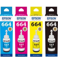 Epson T664Serisi 4Lü Mürekkep Seti L655